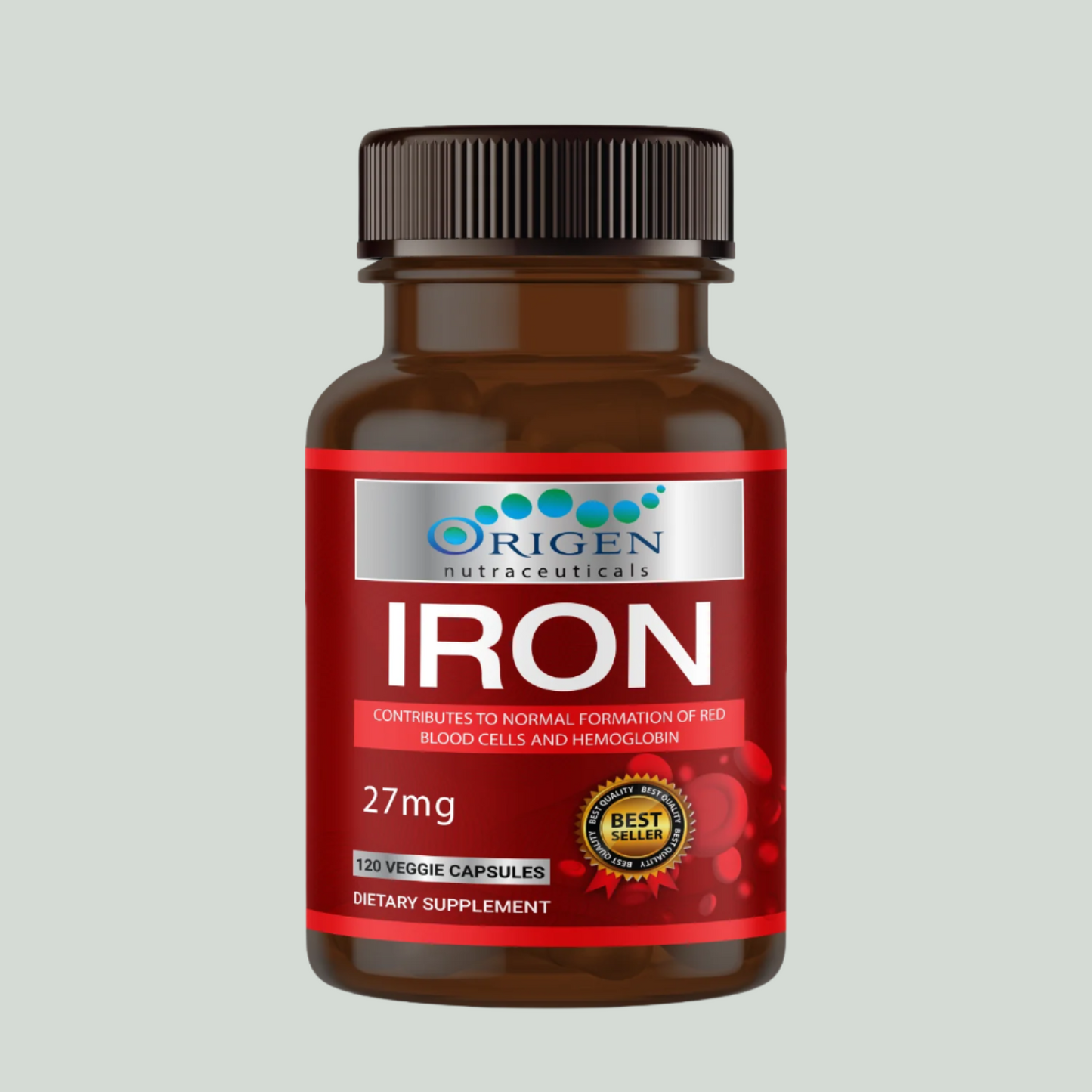 Iron Provides Optimum Concentration of Iron required for your health to support Red Blood Cells Formation. Iron Increase energy levels.