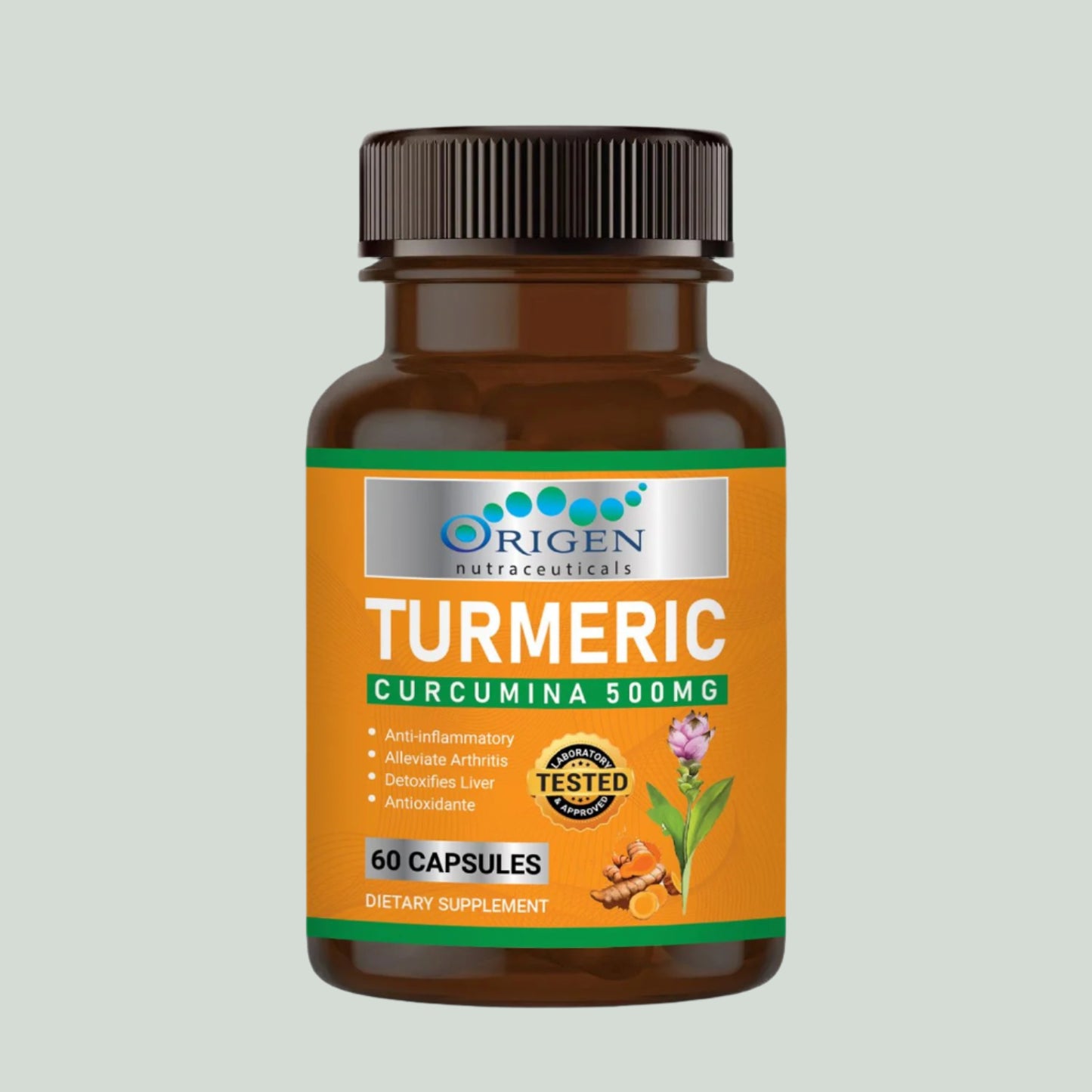 Turmeric origen, rich in curcumin, offers strong health benefits. It effectively reduces joint pain and stiffness, Turmeric lowers the risk of chronic diseases.