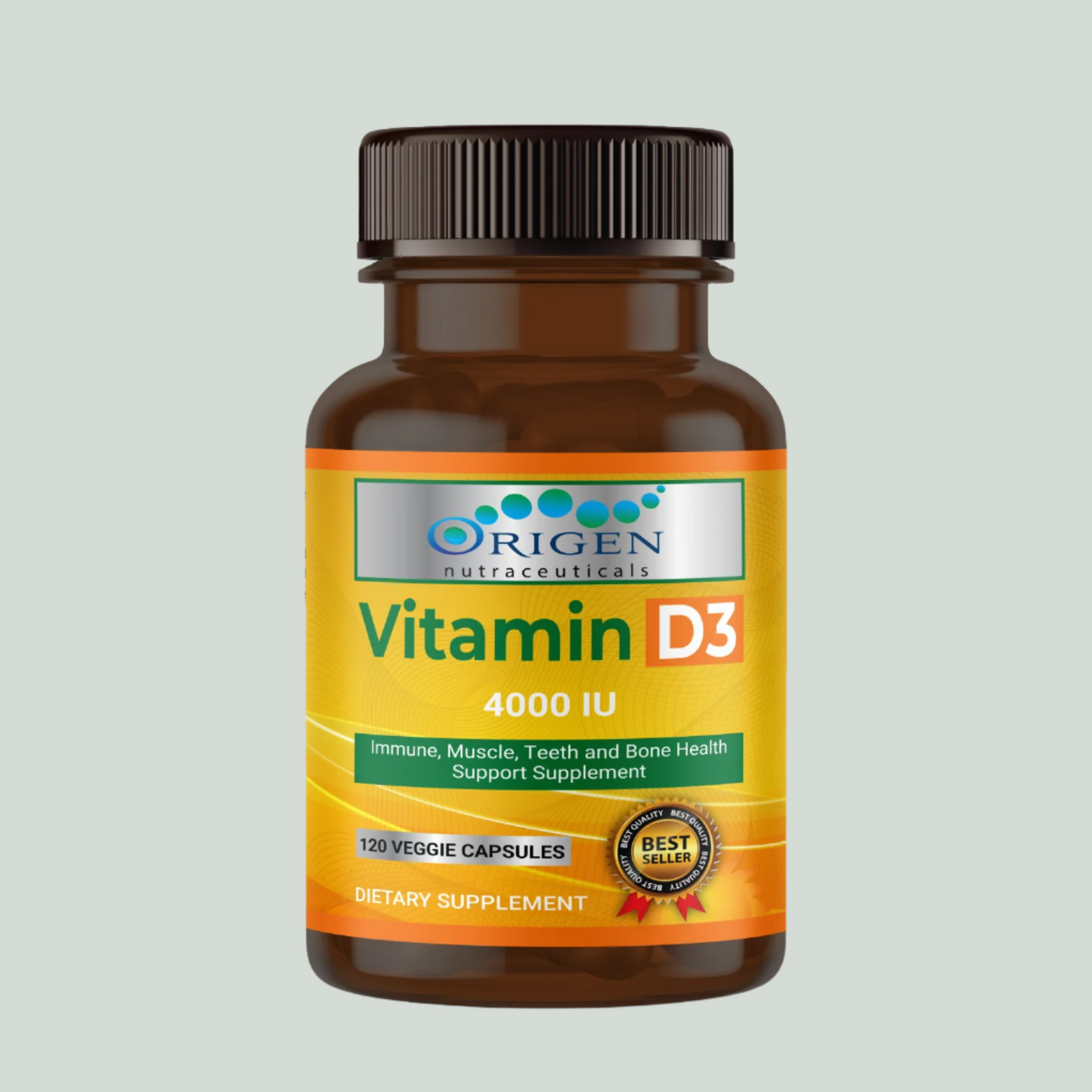 Vitamin D3 is involved in cell growth and differentiation throughout the body.Vitamin D3 helps your intestines absorb calcium from your diet, which is crucial for bone health.